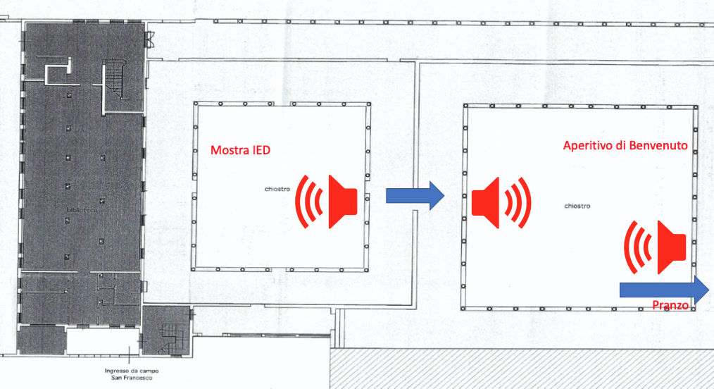 Speakers map